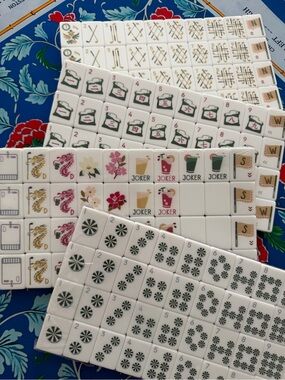 Golf Mahjong Tile Set - Unbranded